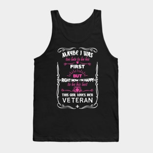 This Girl Loves Her Veteran Tank Top